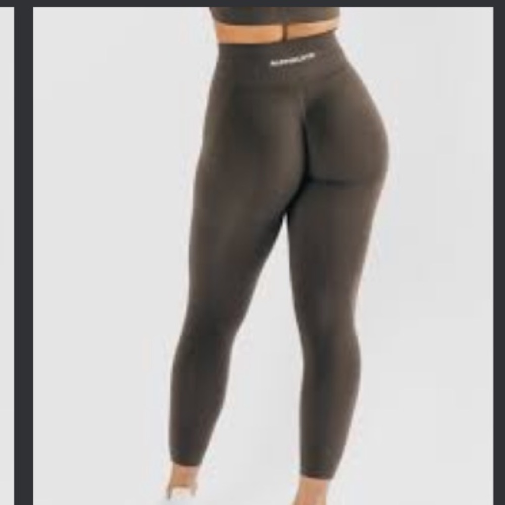 Mocha Alphalete amplify leggings size s never worn